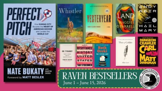 The Raven Book Store’s bestsellers for June 1-15, 2026 (Sponsored post)